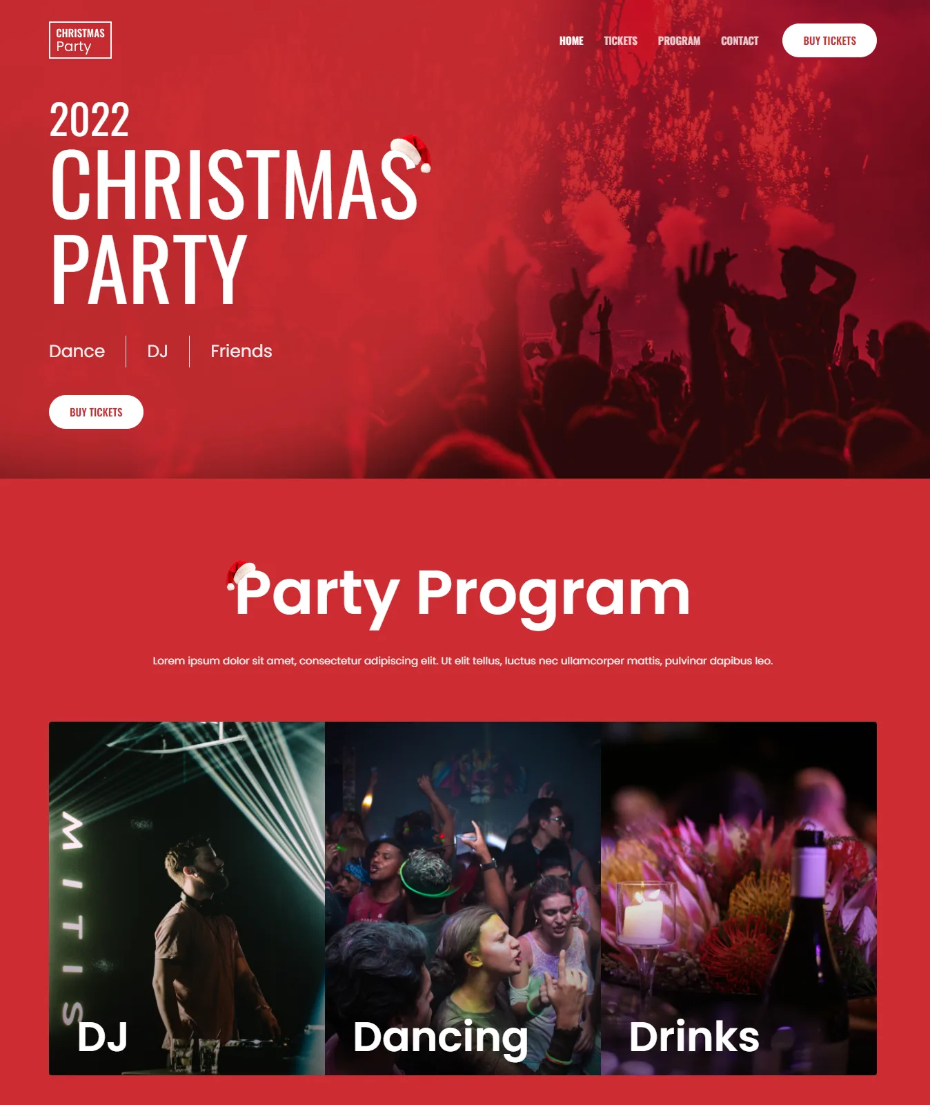 Party Website